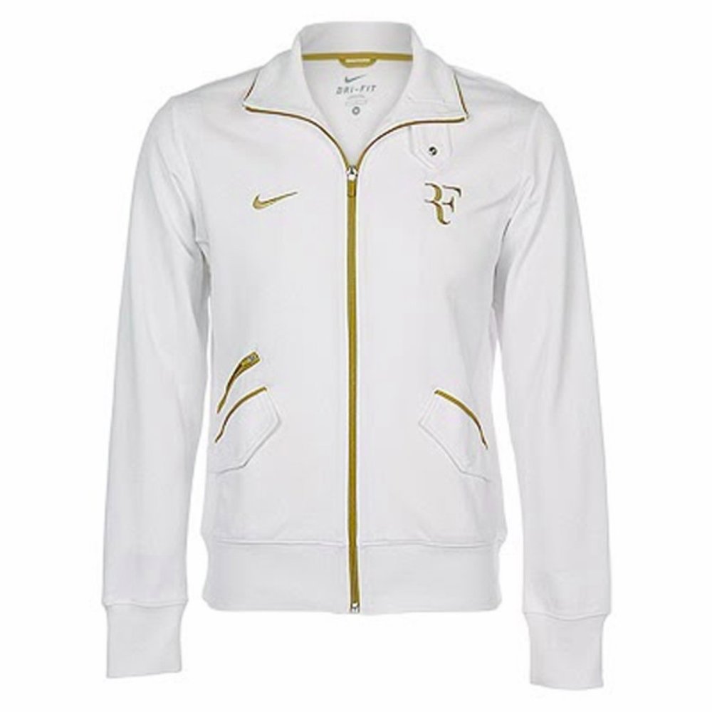 NIKE ROGER FEDERER RF WIMBLEDON TENNIS JACKET RARE